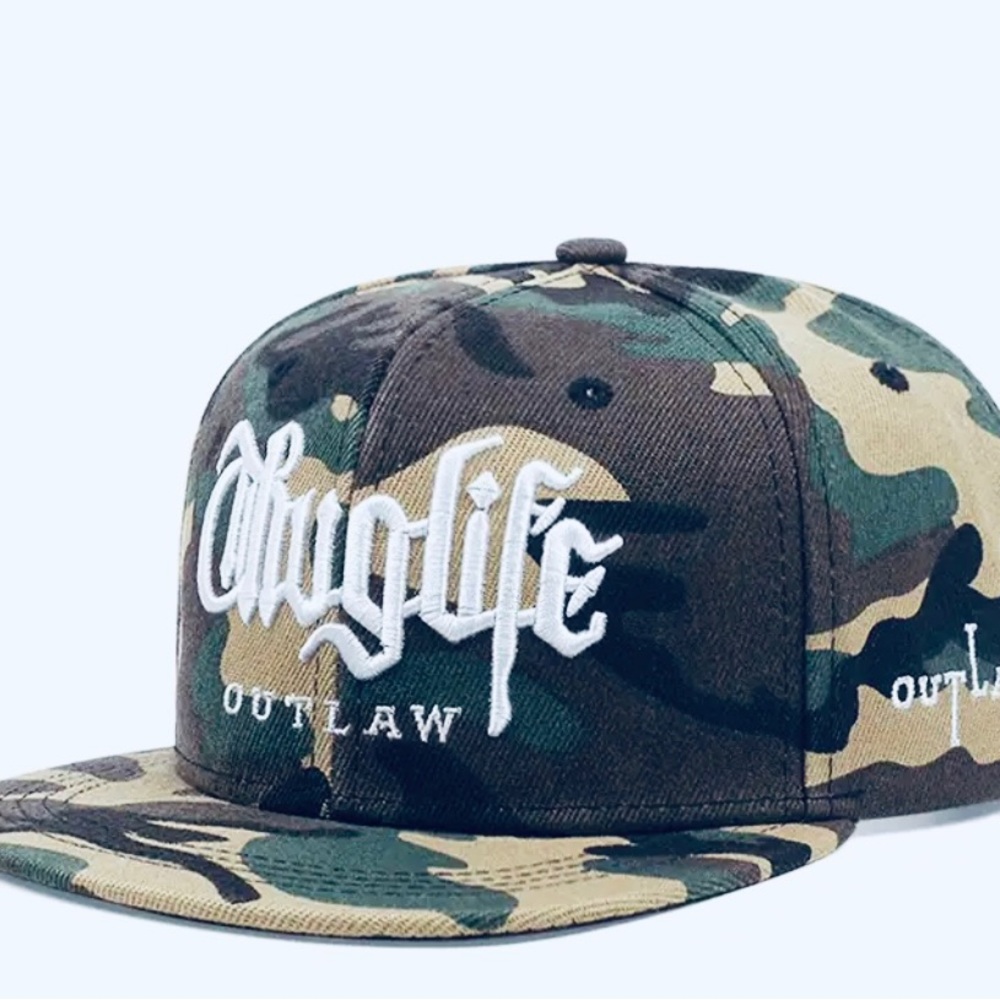 2PAC THUG LIFE Camouflage SNAPBACK. WEAR THIS SNAPBACK & ALL EYES WIIL BE ON U…